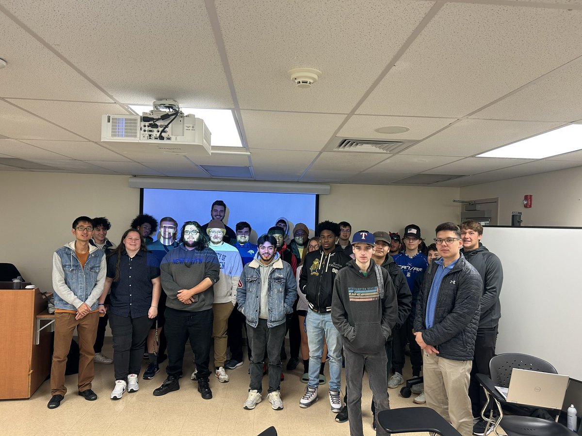 Bo Yu (@docyubo) on Twitter photo Happy to host my friend Dr. <a href="/guangzhou_chen/">Guangzhou Chen</a> from <a href="/unhchhs/">CHHS</a> speak to our Chargers <a href="/UNewHavenSMGT/">UNewHaven Sport Management</a> on community sport and sport for development! Happy to host my friend Dr. <a href="/guangzhou_chen/">Guangzhou Chen</a> from <a href="/unhchhs/">CHHS</a> speak to our Chargers <a href="/UNewHavenSMGT/">UNewHaven Sport Management</a> on community sport and sport for development!