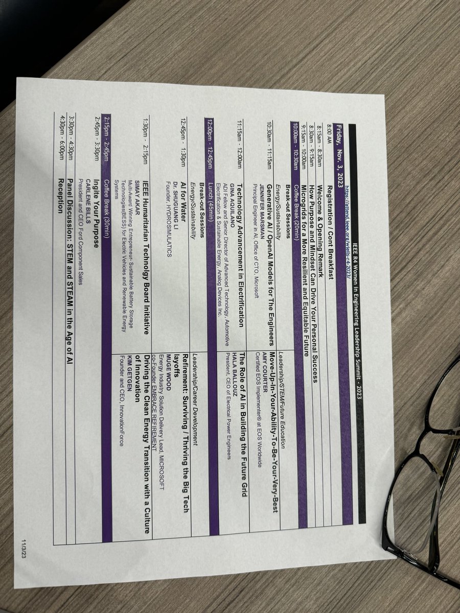 sokol3Mom's tweet photo. What an Awesome day! I’m attending the IEEE (Women in Engineering) event at the MSFT Detroit office. So many amazing &amp; inspirational speakers! https://t.co/gVZcaNESld