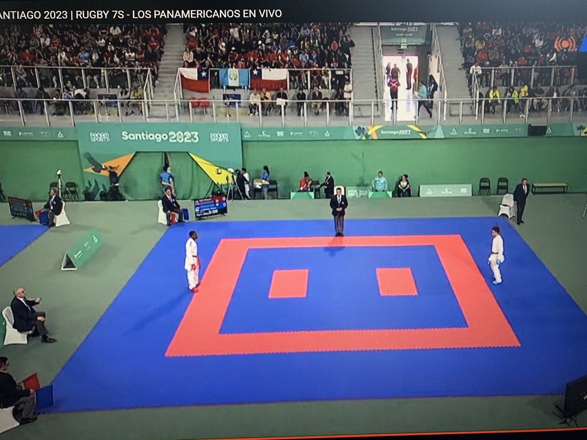 PabloLayerla's tweet photo. Vamos @mmaxilarrosa carajo!!! 💪🥋💪 #TeamUru #karate #Santiago2023 https://t.co/Ecmgt60tNh