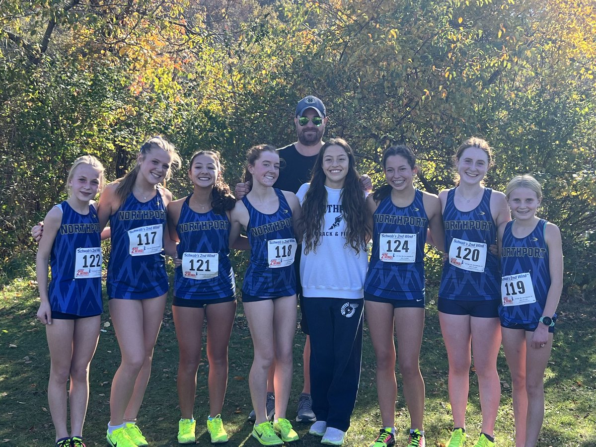 NPTTigerSports's tweet image. Northport Girls Varsity Cross Country Team achieves their 3rd consecutive Section XI Class A Championship. @SectXISuffolk