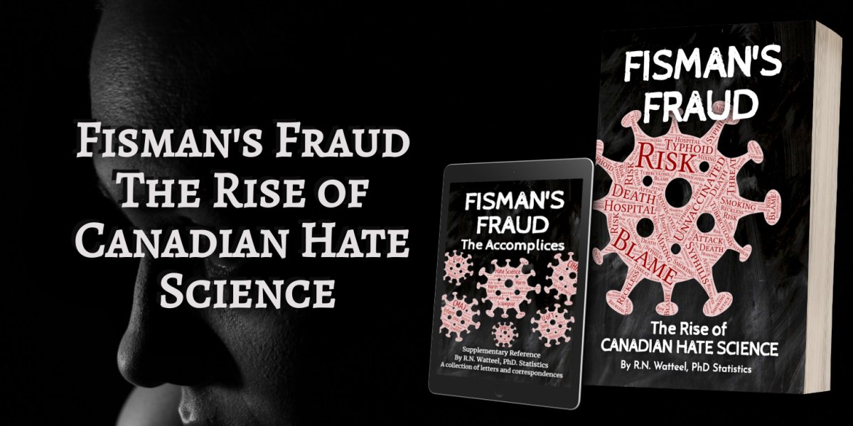 TIME FOR ACCOUNTABILITY

"This is an Atomic Bomb!" — V Gircys, Veteran Police Constable, OPP Forensic Collision Reconstructionist

"FISMAN’S FRAUD is both a disturbing and an exhilarating read" — T Kuntz, President Vaccine Choice Canada"

Official Launch Nov 7, 2023
(link below)