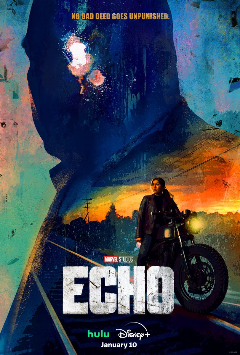 Watch the trailer for @MarvelStudios' new Original series #Echo before all episodes stream January 10 on @DisneyPlus and @Hulu: bit.ly/3FKeIFz All episodes will be available on Hulu until April 9.