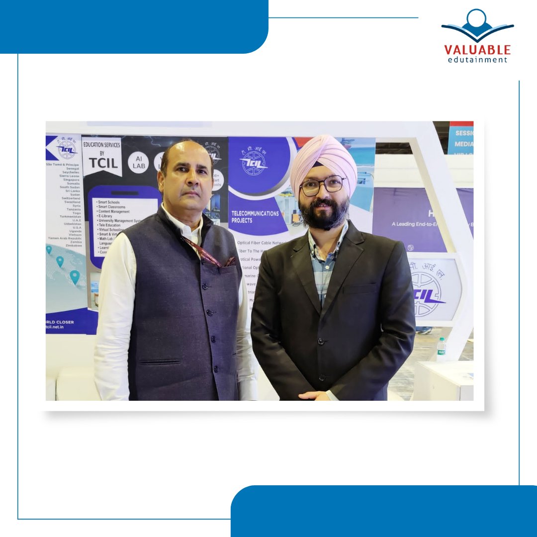 VEPL, in collaboration with @TCILHQ , made its mark at the @exploreIMC held at Pragati Maidan, New Delhi. Glimpses of the event highlights! #VEPL #EducatingMillions #VirtualClassrooms #TechEvent
