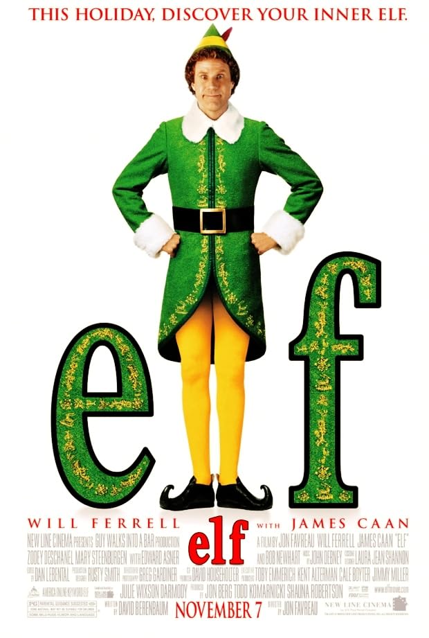Elf is 20 years old this month.

TWENTY.

YEARS.

OLD.

#Elf #ElfMovie #WillFerrell