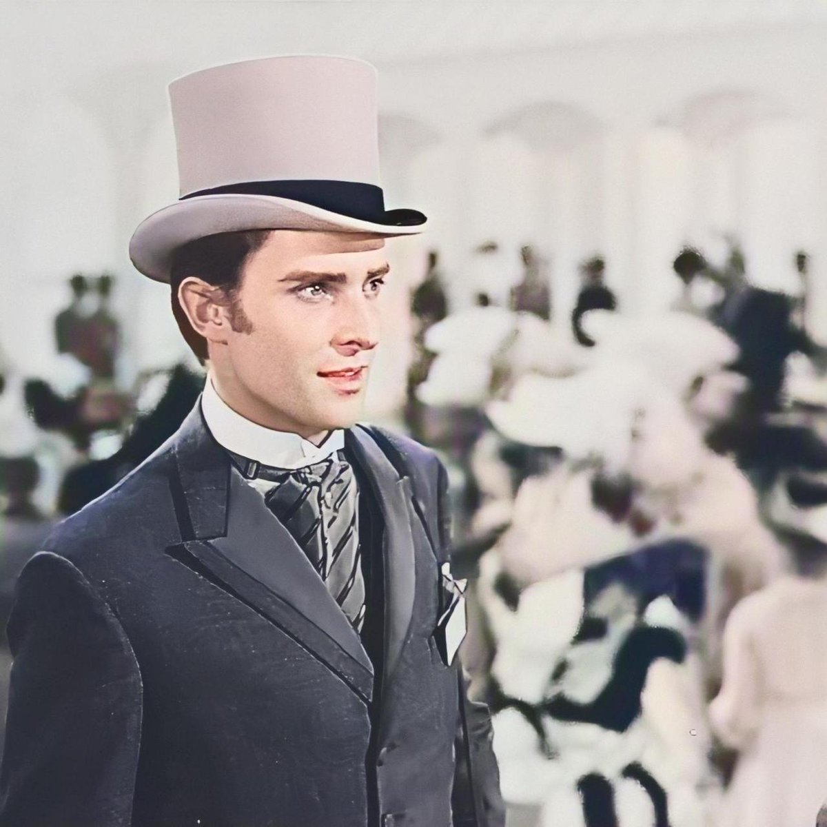 Jeremy Brett BOTD 1933 as Nicholas Rostov in War and Peace and as Freddy  Eynsford-Hill in My Fair Lady., image size:1200x1200