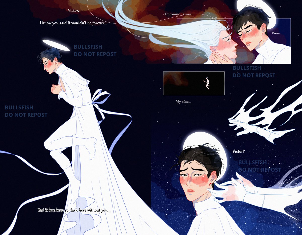 Star-crossed lovers. Part 1.

My piece for <a href="/yoiStarDustZine/">Star*Dust: a YOI Astrology Zine🏹🌟🐐*SHIPPING*</a>, check it out! 🌟 #yoi