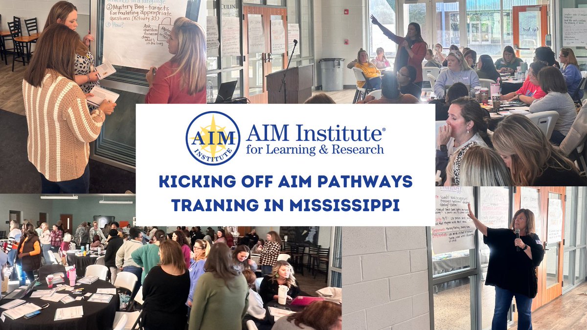 Great day to kick off 23-24 @MissDeptEd #PD training working w/ educators in DeSoto County. Looking forward to this month's hybrid trainings across the state for leaders & teachers in our #AIMPathways courses. #PartnerforImpact #MsEDU @megangierka @MitziBerryhill @Literacy_Wynns