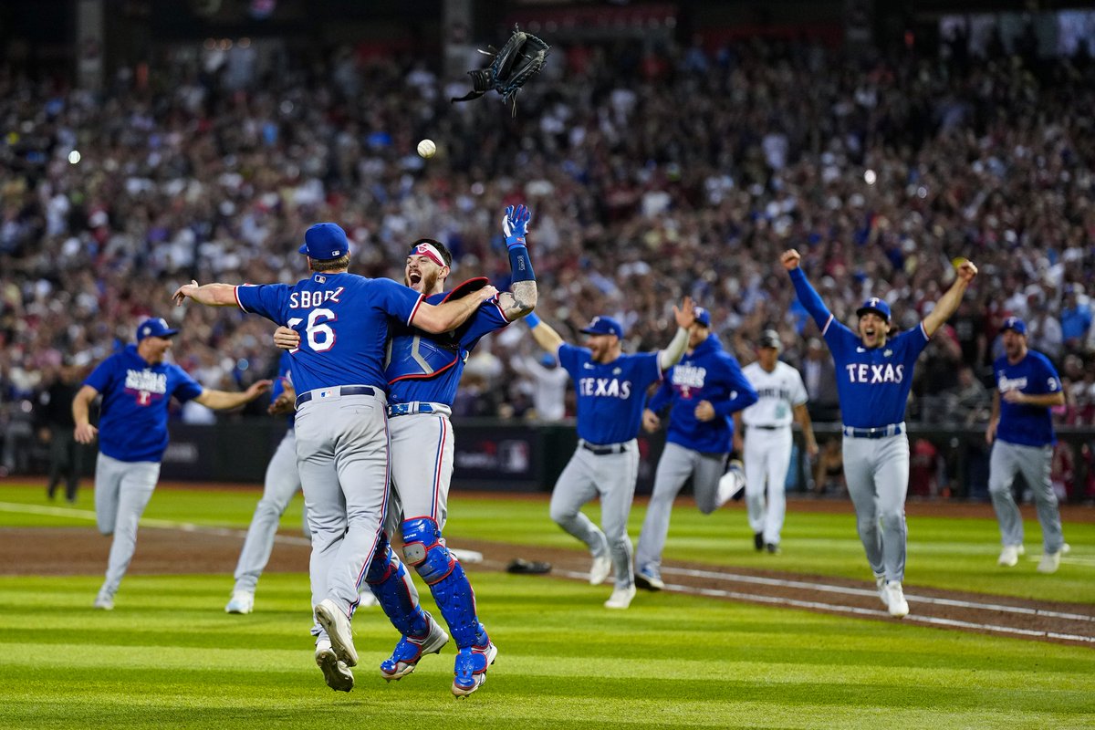 InsureZone's tweet image. It’s Championship Parade time in Texas! We’re celebrating the Rangers' historic win today from our Fort Worth office! #WentAndTookIt