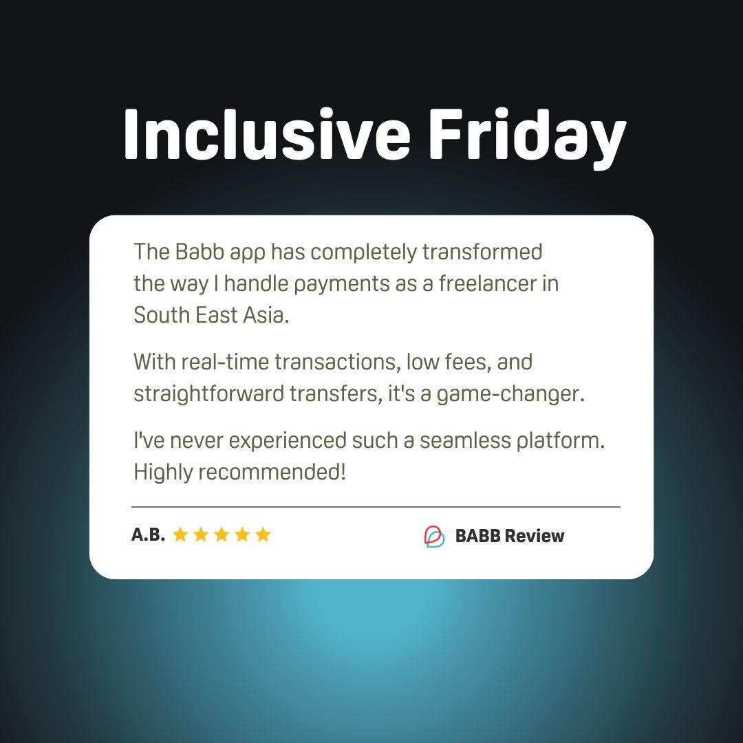 getbabb's tweet photo. Sending and receiving payments made easy, with the BABB App! 📲👏
What's your BABB App story? 💙
#FinancialInclusionFriday https://t.co/YuCb3wWhXX