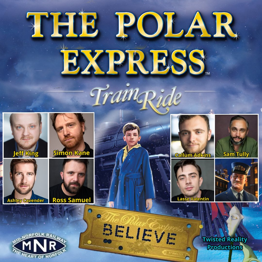 And here’s our glorious Conductors 

<a href="/TwistedRealit13/">Twisted Reality Productions</a> <a href="/midnorfolkrly/">Mid-Norfolk Railway</a> 

#thepolarexpress #warnerbros