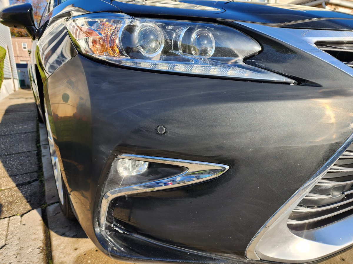 Lexus paint is notoriously soft so u have to know wet sand grits to improve the finish its not 100% but enough to make the client smile beside this is her first professional detail #plushelitedetailing #nyc #3mcollision