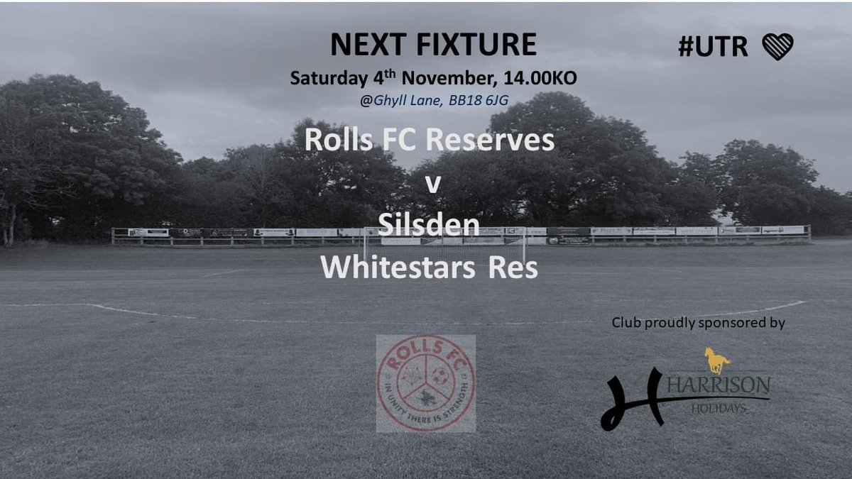 📣 Next up for the Reserves! We're thrilled to welcome @SWhitestar Reserves to Ghyll Lane for an exciting clash, pitch inspection in morning⚽ 🕒 Kick-off: 14:00 🏟️ Venue: Ghyll Lane, BB18 6JG Let's show our support for the Reserves. #ReservesMatch #GhyllLaneShowdown