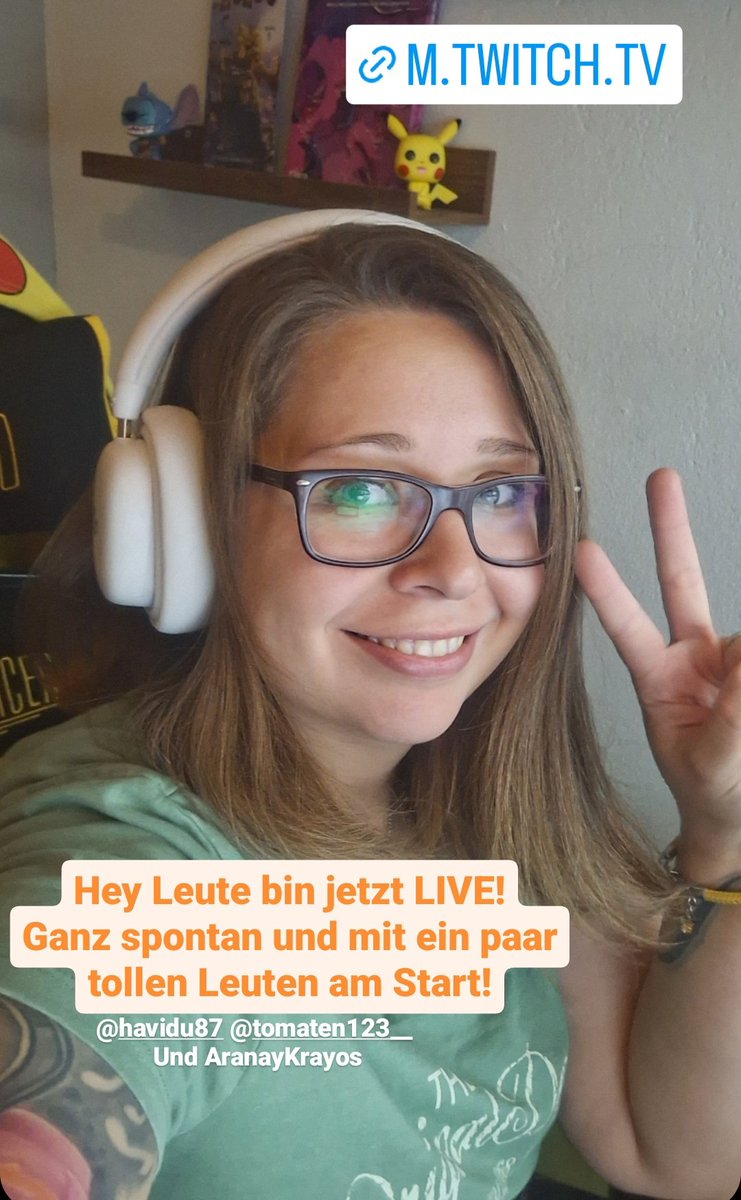 MikaPikaChan's tweet photo. https://t.co/Yuv7MFUk2i

Bin jetzt LIVE! Ganz spontan und mit ein paar tollen Leuten in Petto. https://t.co/GGk5cr6Gr5