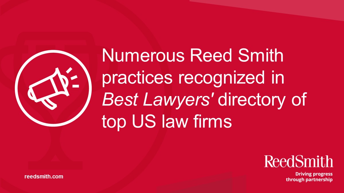 Best Lawyers recognized us in 32 national and 142 metropolitan practice areas in its U.S. Best Law Firms directory. The publisher named us a Law Firm of the Year award for Insurance Law, a great distinction. 

Read more: bit.ly/47jO16o

#bestlawfirms