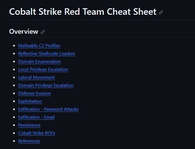 hack_git's tweet image. C2_RedTeam_CheatSheets 

Useful Cobalt Strike techniques learned from engagements

github.com/wsummerhill/C2…

#cybersecurity #infosec #pentesting #redteam