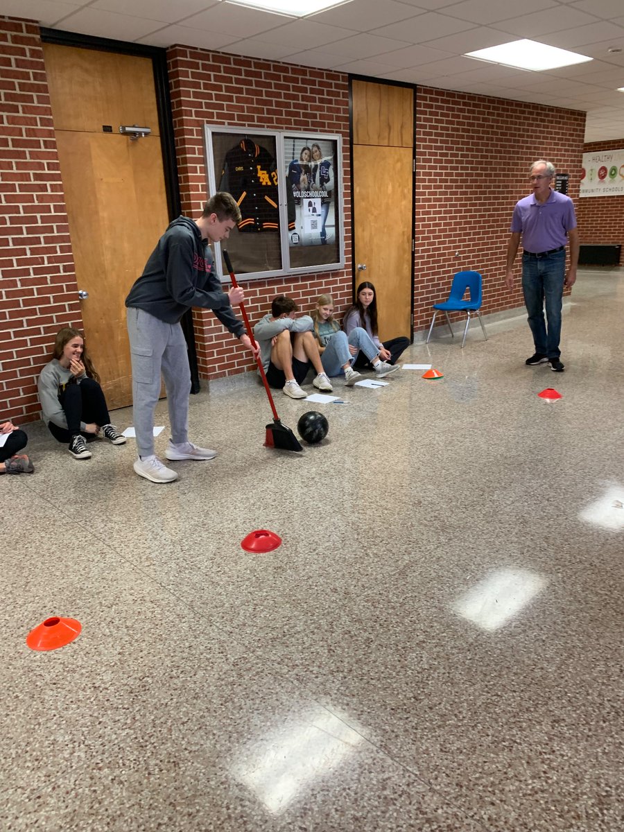 Bware22's tweet image. Mr. Huling with a fun activity in Physics - I had to stop and watch! #learning