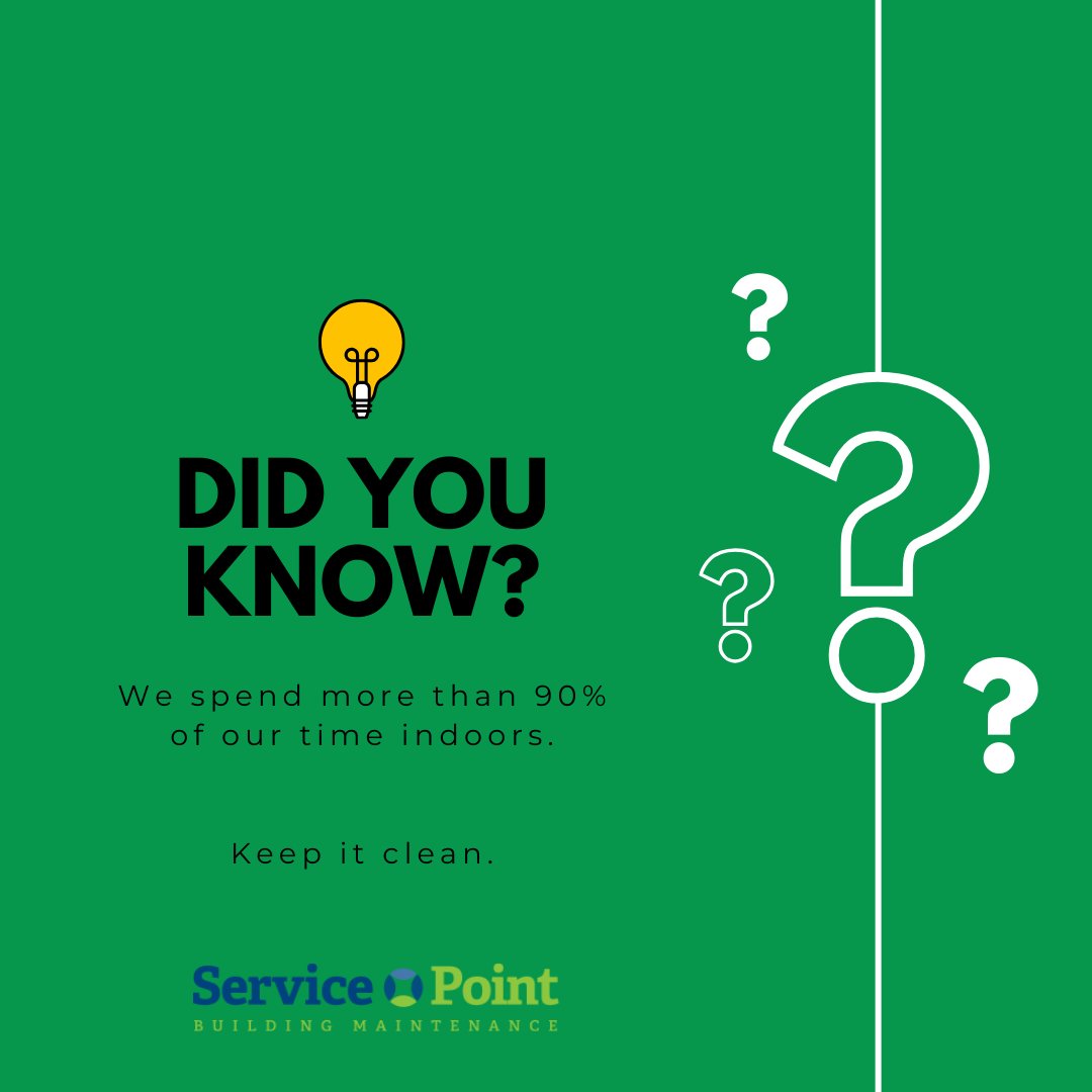 _ServicePoint_'s tweet image. As we appraoch cold and flu season, make sure your indoor environment stays clean to protect the health of students, workers and other building occupants.
