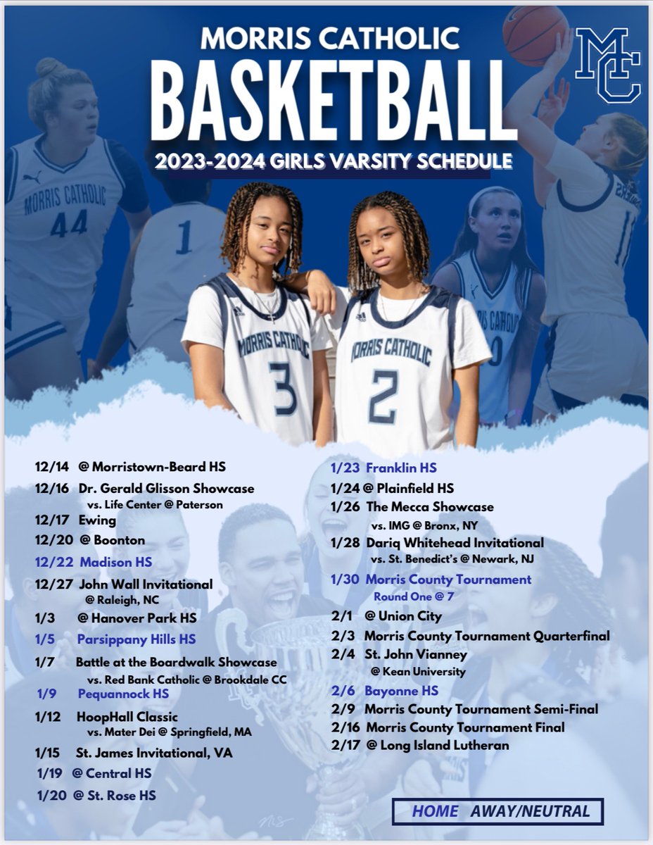Schedule is complete!!!