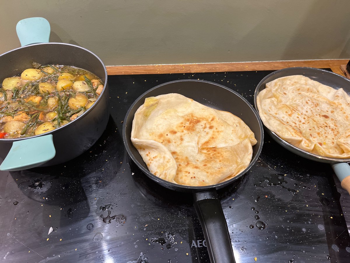 Lean and mean roti making machine