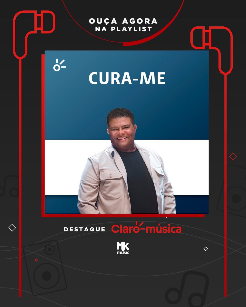 Glória a Deus! O querido <a href="/WilianNasciment/">Wilian Nascimento</a> está na capa da playlist CURA-ME, do <a href="/Claromusica/">Claro música</a> 🤩 Corre para ouvir muito “Não Mude a Rota”! Obrigada, time <a href="/ClaroBrasil/">Claro Brasil</a> 🤗

🎧 gospel.mk/plcurameclarom…

#WilianNascimento #ClaroMusica #Gospel #MKMusic
