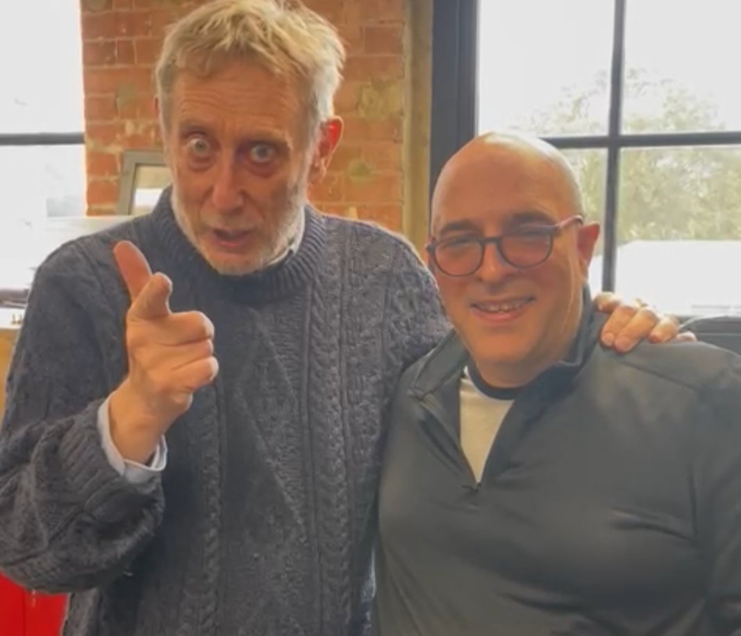 They say never meet your heroes. They are wrong. @MichaelRosenYes is the real deal.