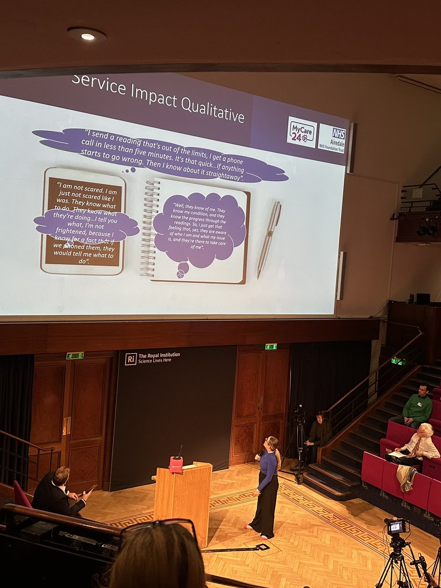therealccprice's tweet photo. “I am just not scared like I was”

Rachel Woodington from @AiredaleNHSFT underlining the amazing impact of remotely monitoring people with COPD using @Luscii1 so that they can feel safe whilst staying at home 🏡 

#LMDC23 #PatientExperience https://t.co/n7EHRWotMl