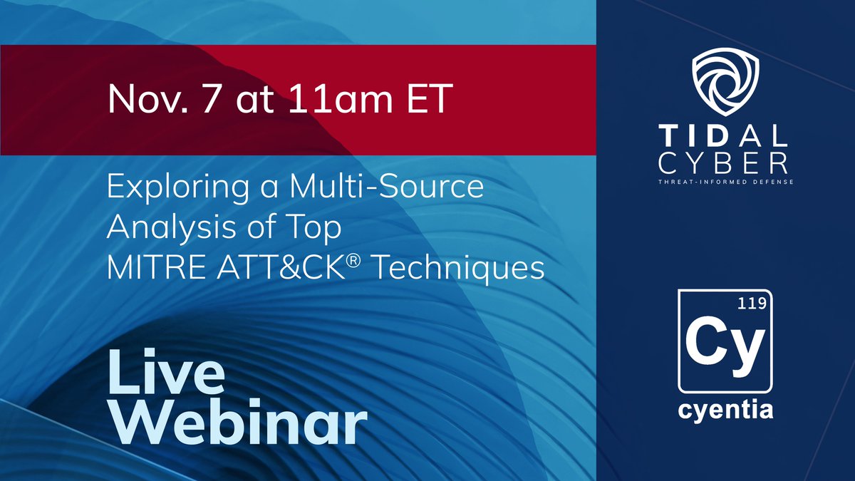 Tidal Cyber tweet media