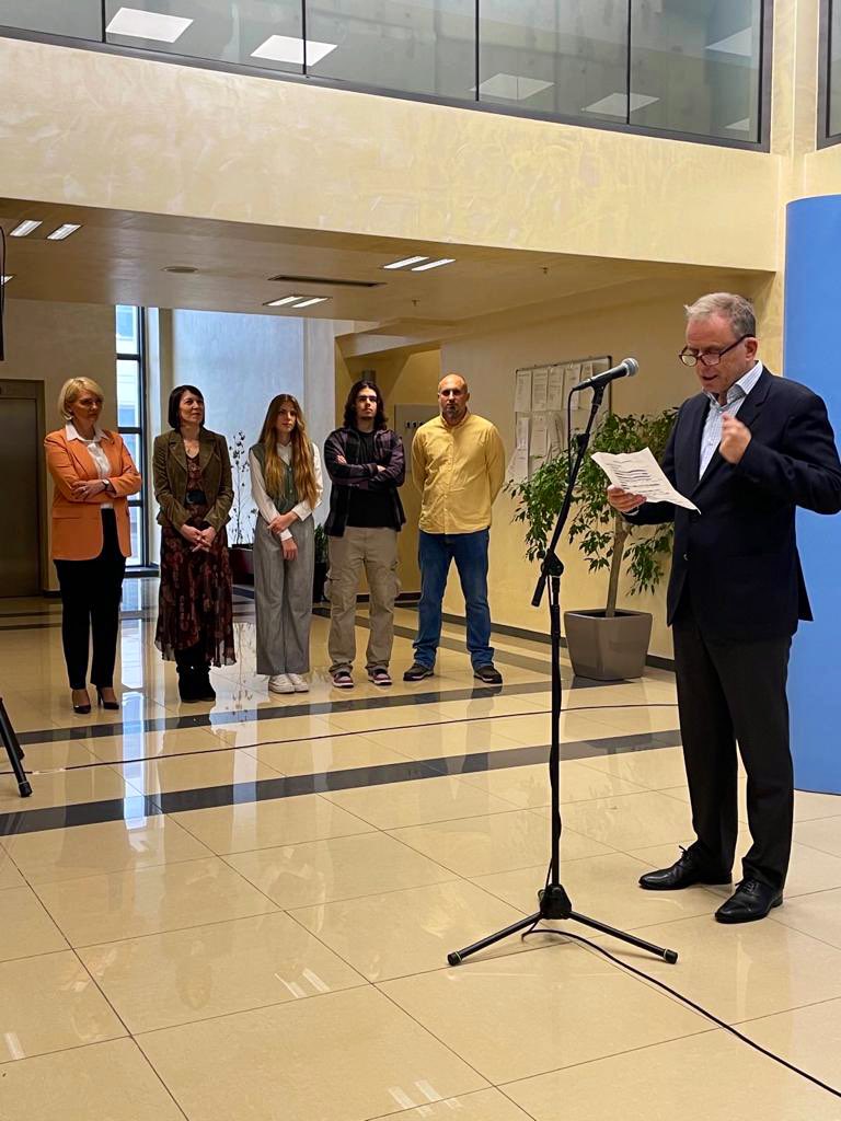 NLinBelgrade's tweet image. 🎉 Today we inaugurated the stunning mural by #MišoJoskić in Podgorica, dedicated to #SvetlanaKanaRadević. Stay tuned, more murals dedicated to 🇲🇪 #FemaleRoleModels to follow! ✨