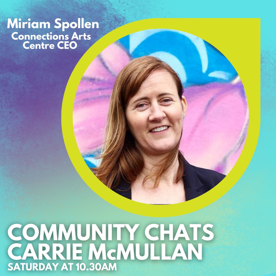 Today on #CommunityChats @carrie_mcmullan chats to @Connections_CAC CEO @MiriammSpollen about their programme of free events in their centre in Rathgar for #DublinInclusionWeek. Tune in at 10:30am! #DublinInclusionWeek #irelandinclusion #artsinclusion