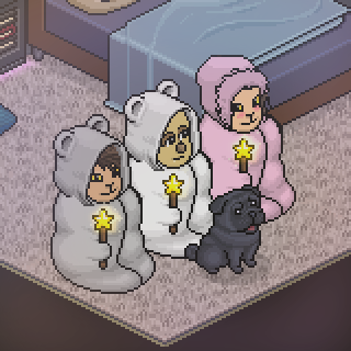 TasteSam's tweet photo. #Habbo @Habbo bought us together in 2020 when COVID drew us apart.. These are my stars <3 https://t.co/6W7kxm7847