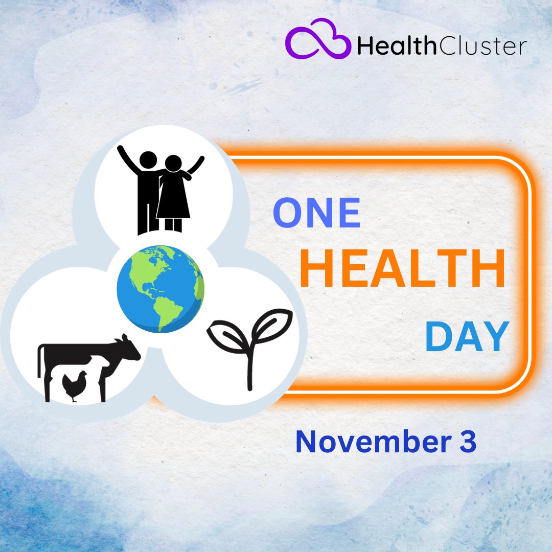 One Health Day brings us together, recognizing the intricate web linking human, animal, and environmental health. By fostering cooperation and understanding, we pave the way for a healthier, more harmonious world. #OneHealthDay #EMR #hospitals #healthforall #healthyenvironment