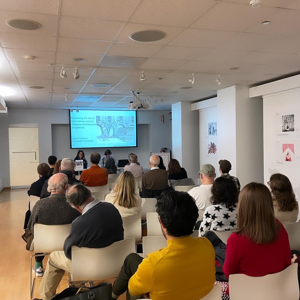 IIC_Chicago's tweet photo. Thank you all for participating to the thirds lecture of the series “Italo Calvino’s Universe” with prof. Letizia Modena.
#SLIM23 #italocalvino #italianlanguage https://t.co/X4VmlnIiS6