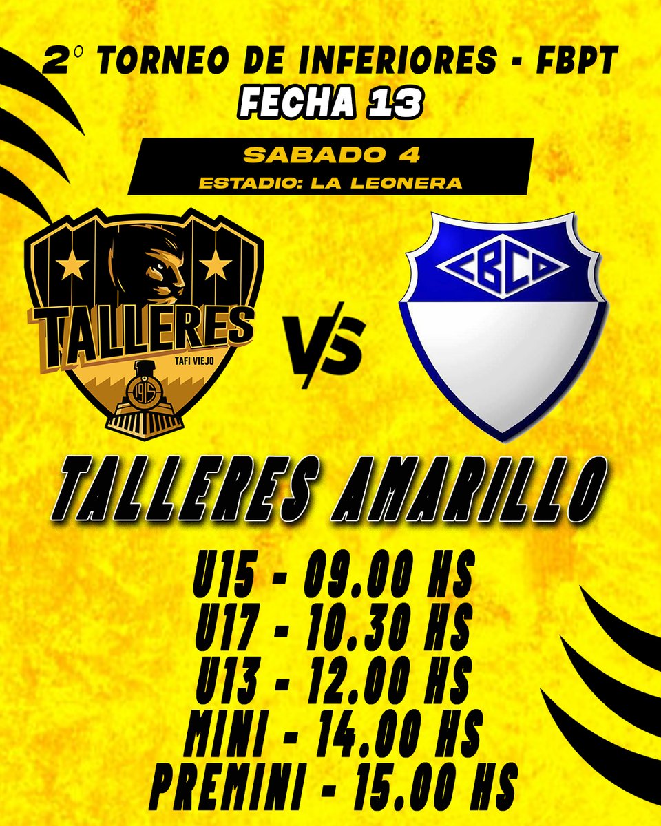CATalleresTV's tweet photo. 🏀 #Formativas #FBPT
✨ Las formativas inician noviembre con todo. https://t.co/T6iaqVSh1B