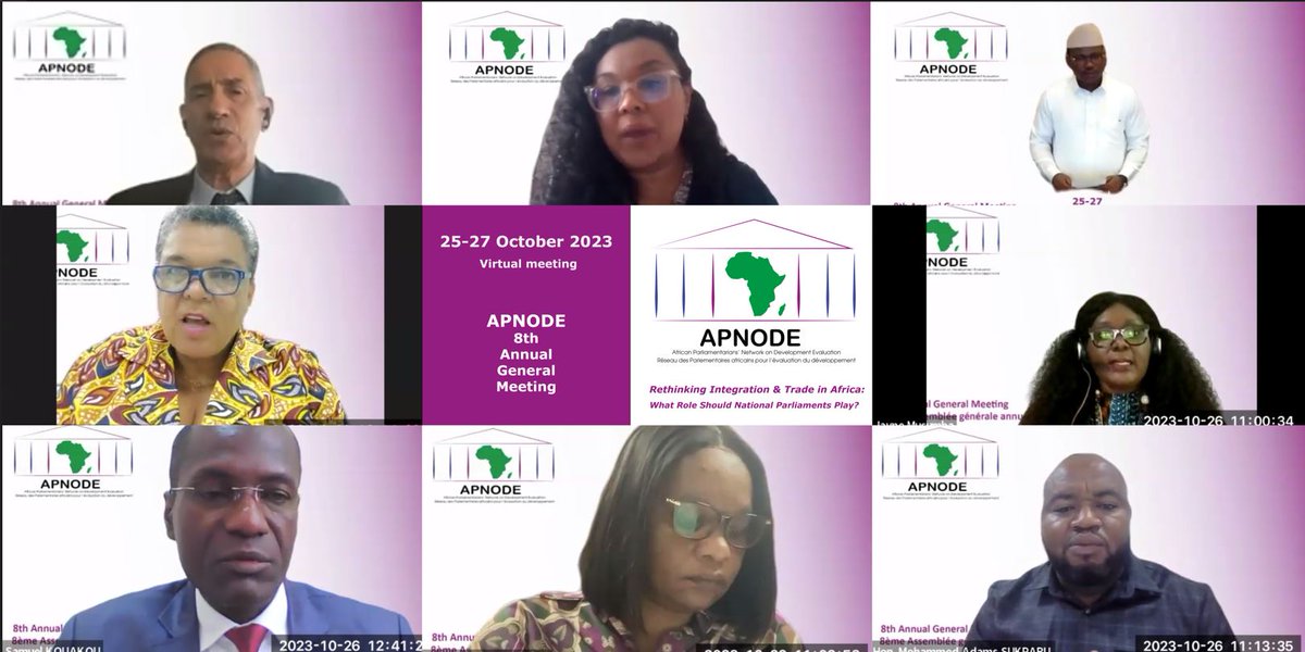 🌍Commerce intra-africain 🏭Politiques publiques d'industrialisation 🤝La productivité locale 🔍Utilisation de données factuelles Tout cela, et le rôle des parlements nationaux pour y parvenir, a été discuté lors de l'AG de l'@APNODE_Officiel ➡️tinyurl.com/2wpk4p7m