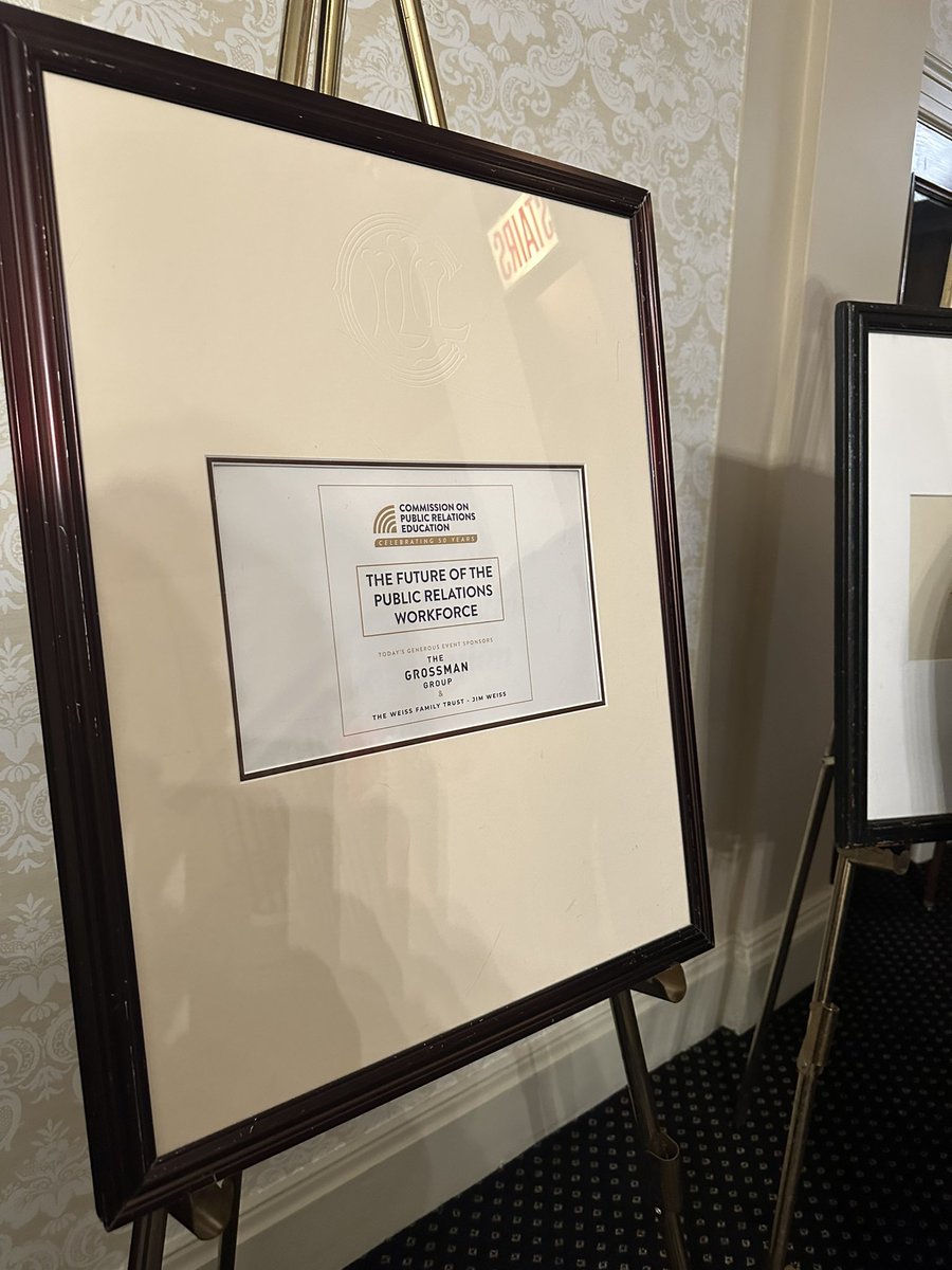 Commission on Public Relations Education tweet media