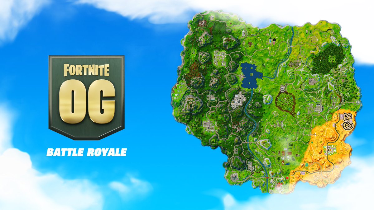 BanishedSiNs's tweet photo. Fortnite OG is officially HERE!!!

Where is the first place you dropped/are dropping?!?!

#Fortnite #FortniteChapter1 #FortniteOG https://t.co/yJTUxo4z5u