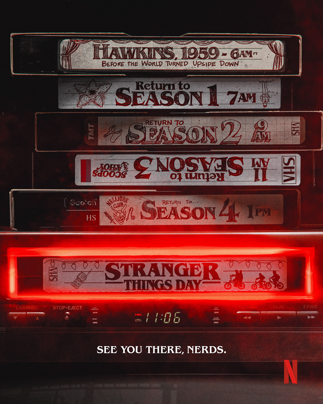 Eerste teaserposters van Stranger Things S5 op Netflix België