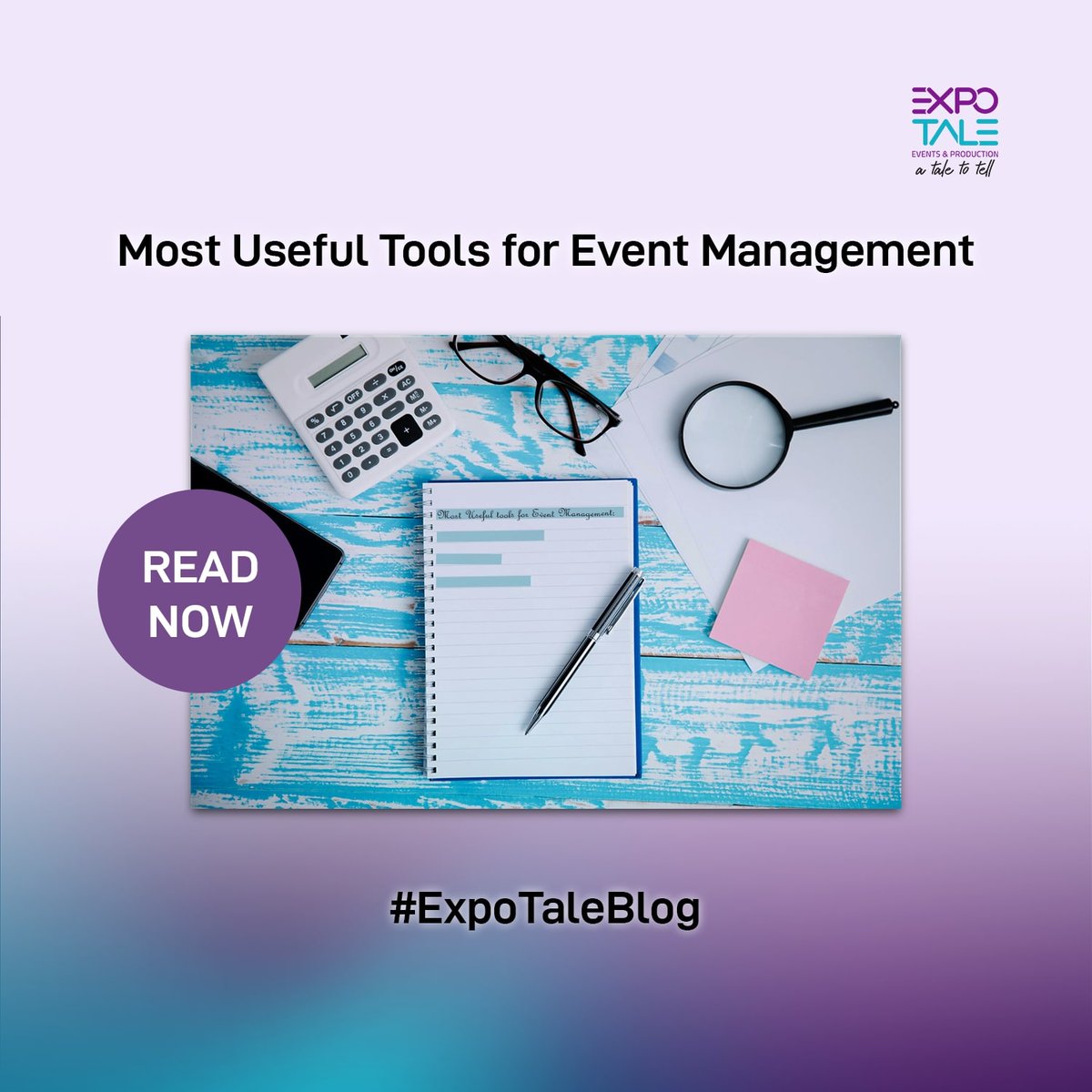 ExpoTale's tweet photo. Ready to elevate your event management game? π Discover the most essential tools in our latest blog post! π Click the link below and let's make every event a smashing success!
https://t.co/RsyFVS5KBq
#blogging #event #expotale #eventmanagement #Qatar https://t.co/5y8tCAy9zl