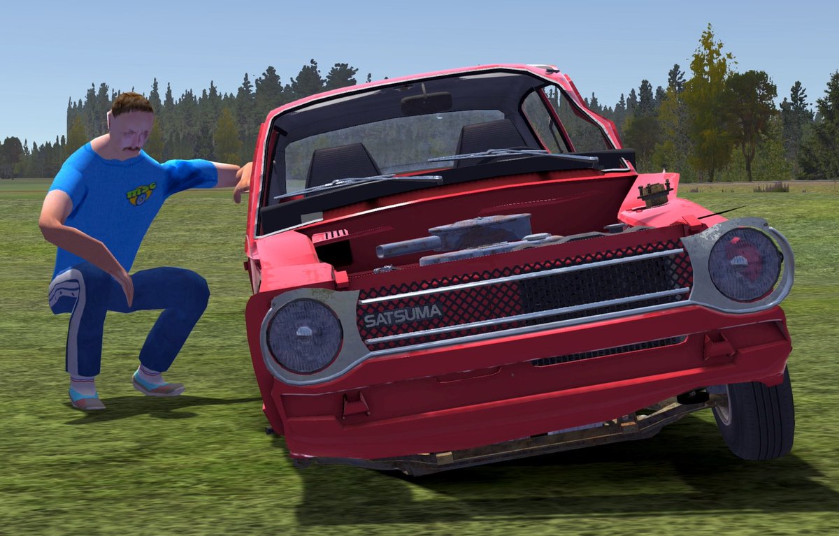 My Summer Car Online on X: ⏰ It is here! Major optimization Patch +  PREVIEW build which brings Satsuma to life. Available in the MSCO Launcher  now. Read more 🔽👇   /