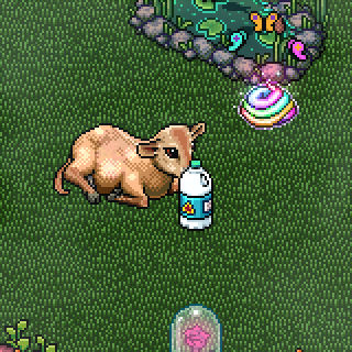 TasteSam's tweet photo. #Habbo #SaveHabboCows https://t.co/1ksEexdKsk
