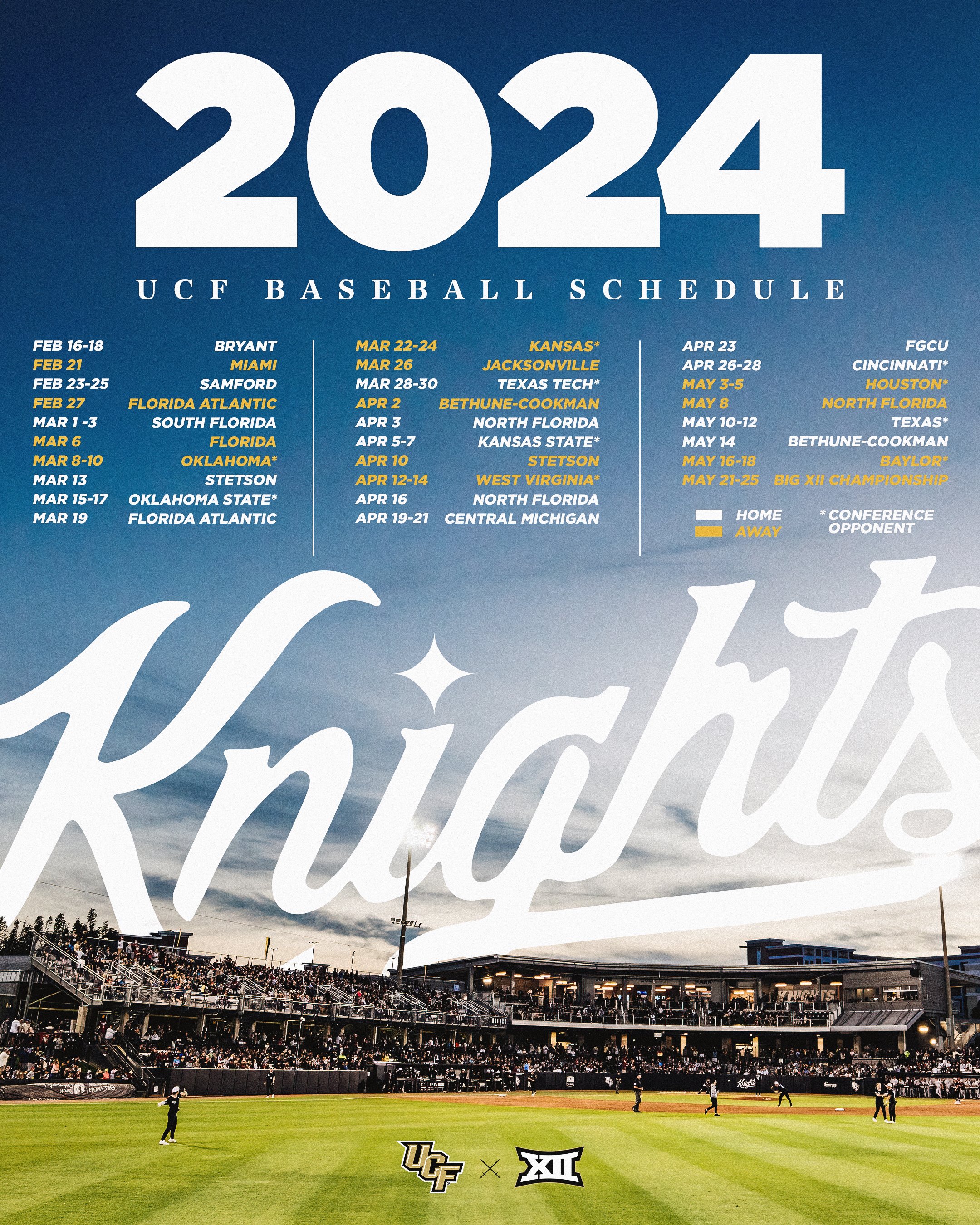 Ucf Baseball Schedule 2024 Ivie Rhodie