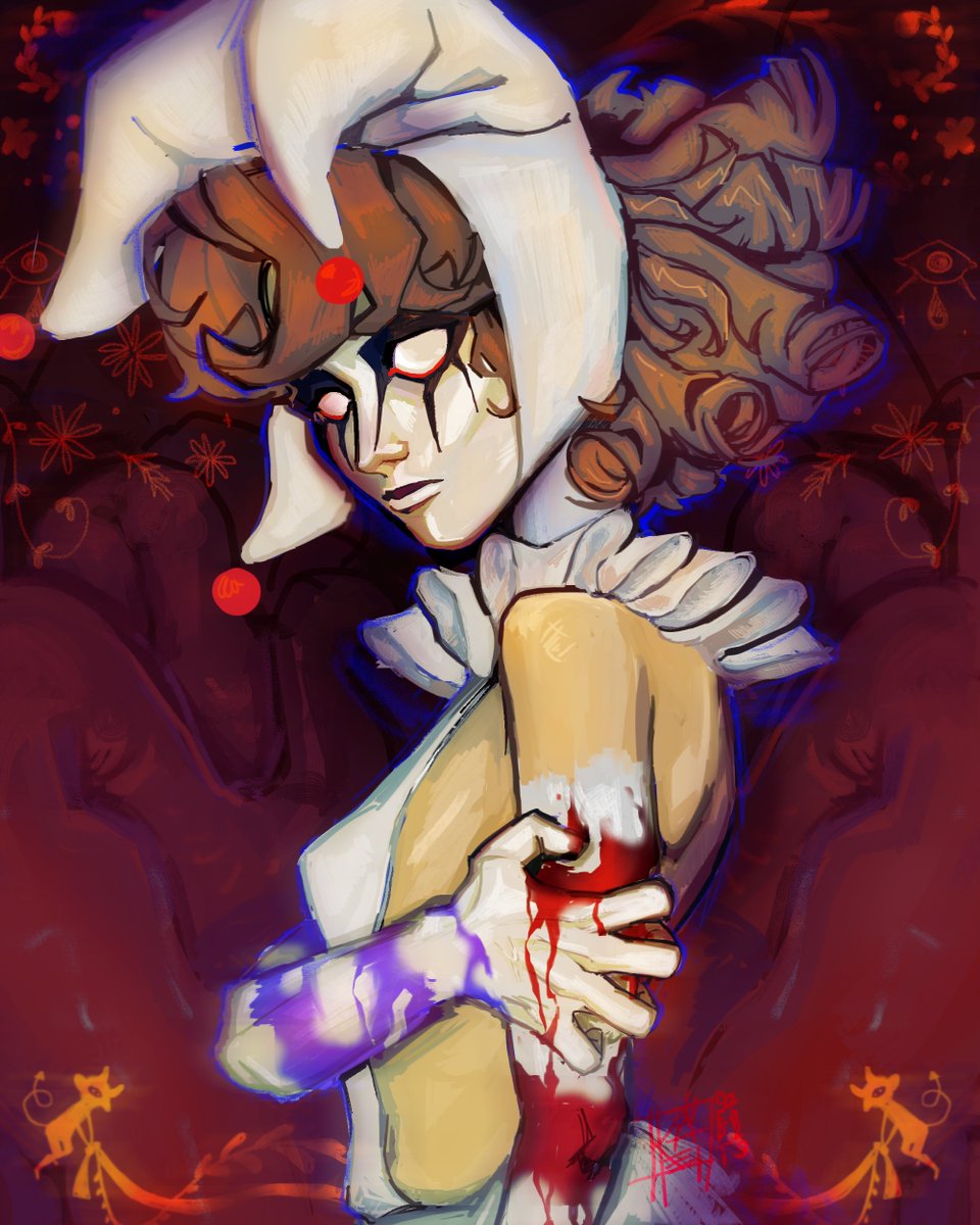 [OC]

Portrait of a King Fool, injured (circa XX23)