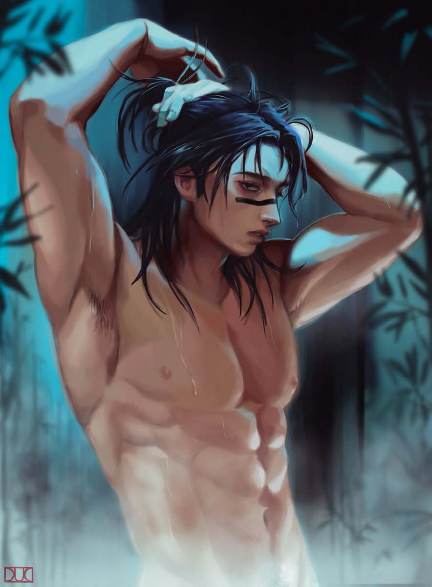 Durky21's tweet photo. What is hotter? HOT spring or him... 🥵🫣⛩️♨️
#choso https://t.co/yKev3hXtyM