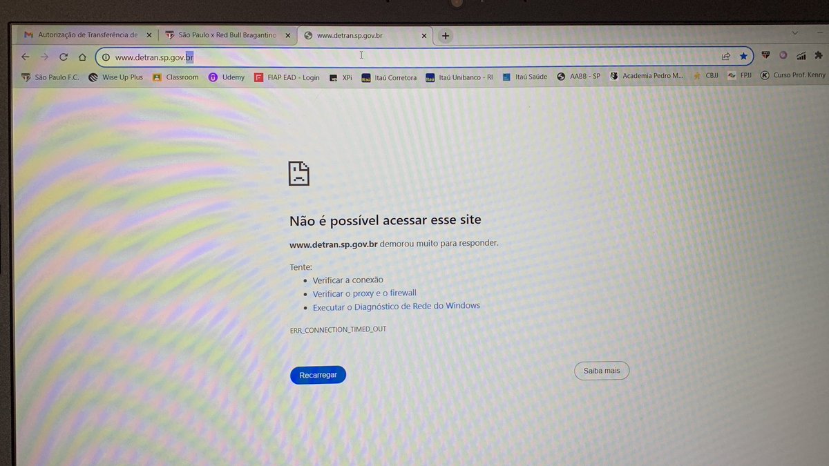 F_Almeida1980's tweet image. @DetranSPOficial emendou o feriado? App e site com problemas de conexão ??? #DETRANSP