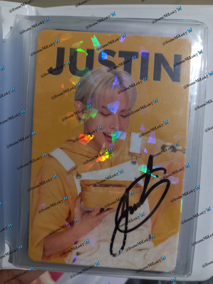 itsmeMiLo67's tweet photo. WTS LFB | Rare Selecta Justin Holo w/ WET SIGNED
✔ open for BIDDING (dm me)
- 10/10 condi
-price starts at php 2k
-payo
-rfs - extra + buying AAA ticket 🤞
-ends on Nov 10, 10pm
-mod - lala/grab
#SelectaPH #SB19_KEN #SB19_PABLO #SB19_JOSH #SB19_STELL #SB19_JUSTIN #SB19 https://t.co/i9xZ54oDMq