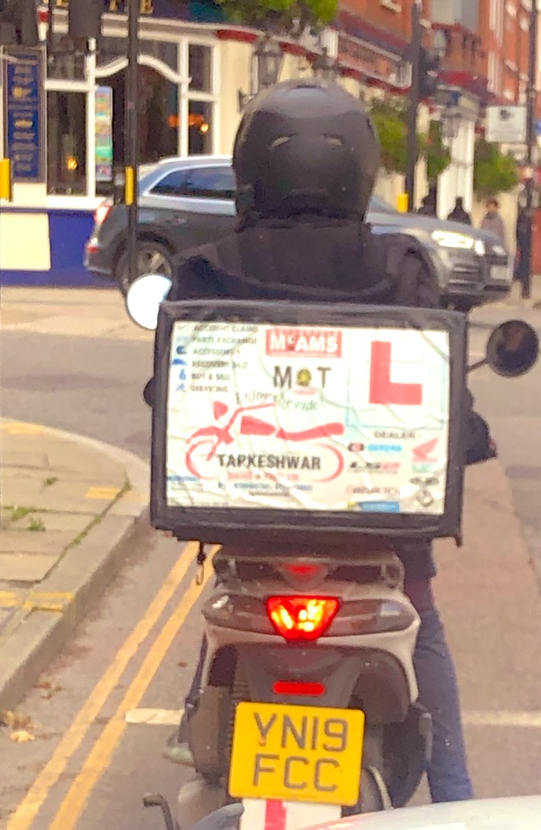 I don’t think the cycle lane is meant for mopeds as you’re zooming up it on the A4020 past Morrisons in Acton! @ealingMPS