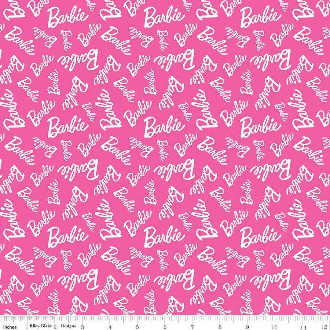 howarths63's tweet photo. #NEW #Barbie Girl Tossed Words on #HOTPINK From #RileyBlake #Fabric #Quiltingcotton #Quilting #Sewing https://t.co/aNwYbqeqw6 https://t.co/bkaBFJ5f45 https://t.co/rPSSwAAfU9