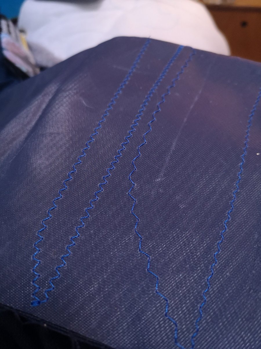 Sailormermaid3's tweet image. I need and advice from Sewing Machine people.... The topstitch is perfect, underneath is hoops. Needle is 18 and M60 thread. 
The machine in question is a Read&apos;s Sailmaker... Any help greatly appreciated #Seamstress #Reads #SewingMachine #Loops #BoatsThatTweet