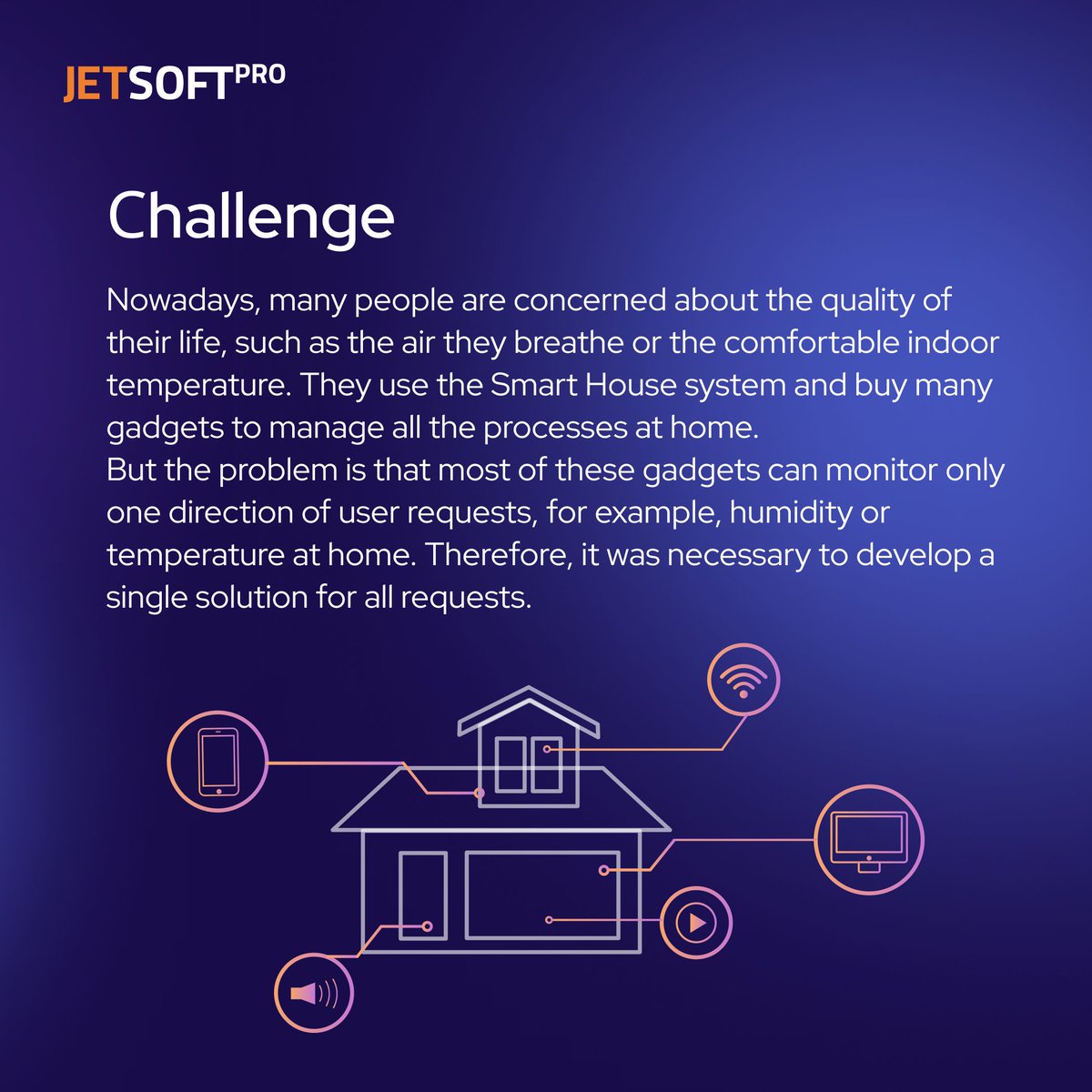 JetSoftPro's tweet photo. Today is Smart Home Day, making it a great opportunity to share one of our exciting projects related to #SmartHome technologies.  
Introducing the Air Control #App, a solution that empowers people to take control of indoor air, temperature, and humidity. 🏡📲 https://t.co/x4JjgurZ4b
