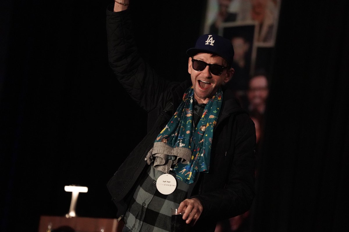 CreationEnt's tweet photo. DJ Qualls takes the stage at #CreationJAX! 

A fan guessed a correct number on the first question for DJ’s game show! https://t.co/A7MjJ9tL98